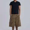 Forest Camo-shorts i Parachute-material