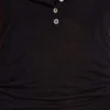 Genomskinlig Henley-väst i svart