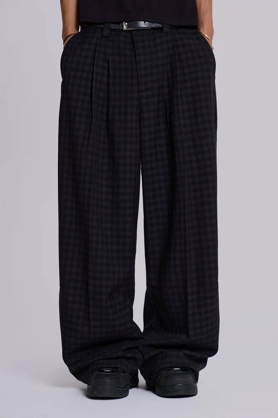 Gingham Goliath-kostymbyxor