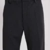 Grå kostymbyxor med bootcut-passform
