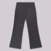 Grå kostymbyxor med bootcut-passform