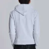 Grå melerad Military Monster Hoodie