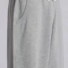 Grå melerade, baggy Monster Joggers