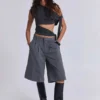 Grå skräddarsydda Goliath Shorts
