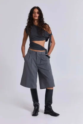 Grå skräddarsydda Goliath Shorts