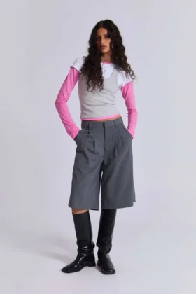 Grå skräddarsydda Goliath Shorts