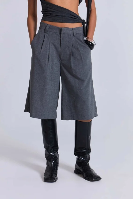 Grå skräddarsydda Goliath Shorts