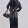 Grå sportiga, baggy Monster Joggers