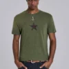 Green Star Sun Faded T-shirt