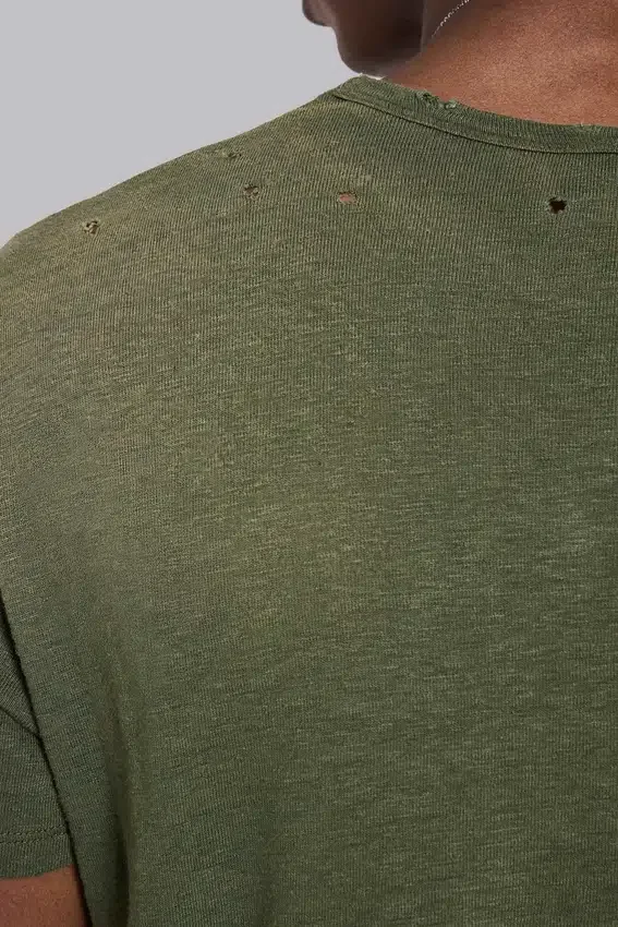 Green Star Sun Faded T-shirt