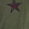 Green Star Sun Faded T-shirt