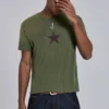 Green Star Sun Faded T-shirt