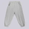 Gråmelerade, baggy Monster Joggers med uppvikt nederkant