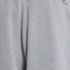 Gråmelerade, baggy Monster Joggers med uppvikt nederkant