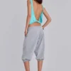 Gråmelerade, korta Monster Joggers