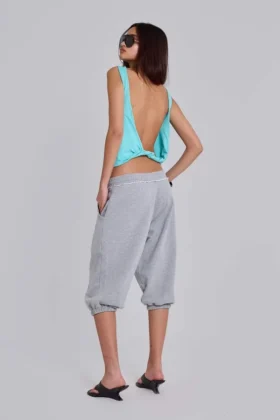 Gråmelerade, korta Monster Joggers