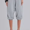 Gråmelerade, korta Monster Joggers