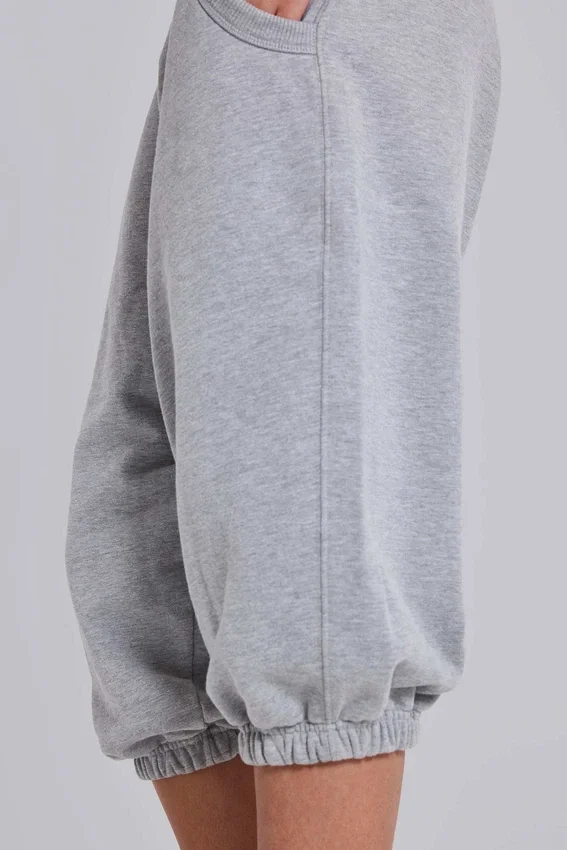 Gråmelerade, korta Monster Joggers