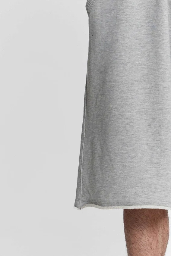 Gråmelerade Monster Jogger-shorts i baggy-modell