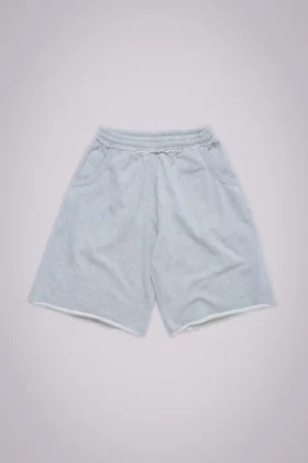 Gråmelerade Monster Jogger-shorts i baggy-modell