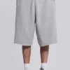 Gråmelerade Monster Jogger-shorts i baggy-modell