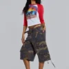 Guerilla Camo Baggy Shorts