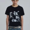 Gun Girl kort T-shirt