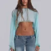 Lunet cape-top med nitar