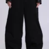 Hel svarta Colossus Jeans