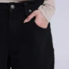 Hel svarta Colossus Jeans