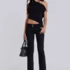 Hel svarta Thirteen-Jeans