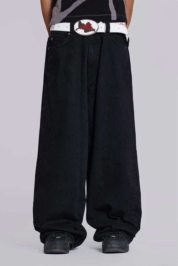 Helt svarta XL Colossus Jeans