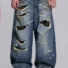 Hidden Camo Ripped XL Colossus Jeans