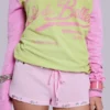 Ismeria minishorts med dekorationer