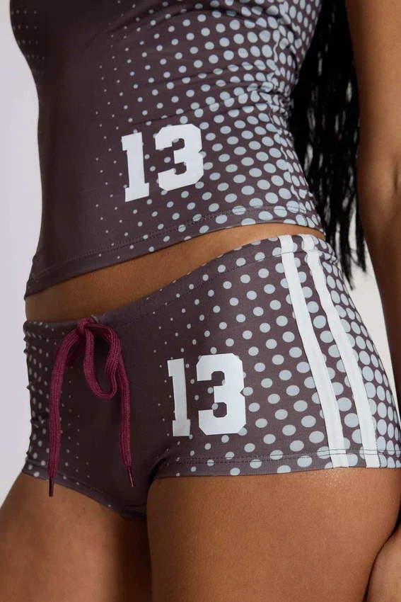 Illusion No. 13 Football Mini Shorts