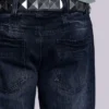 Indigo Creased Drift Bootcut-Jeans