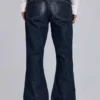 Indigo Creased Jude Bootcut Jeans
