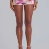 Inula-hotpants i denim