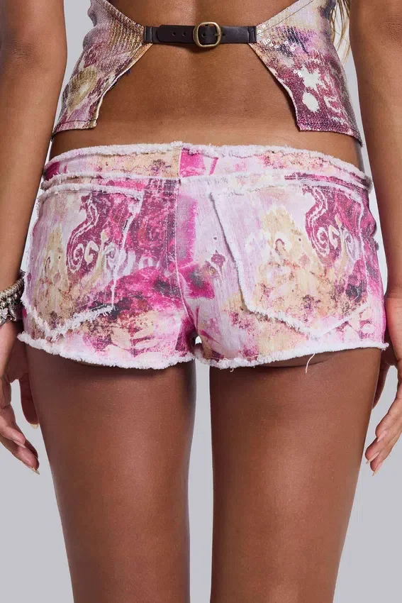 Inula-hotpants i denim