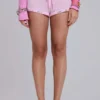 Ismeria minishorts med dekorationer