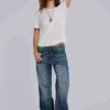 Italy Muse-jeans med raka ben