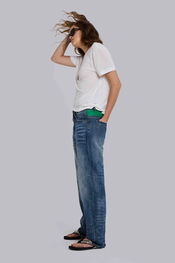 Italy Muse-jeans med raka ben