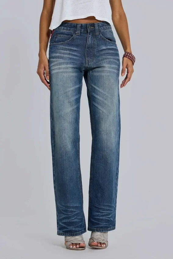 Italy Muse-jeans med raka ben