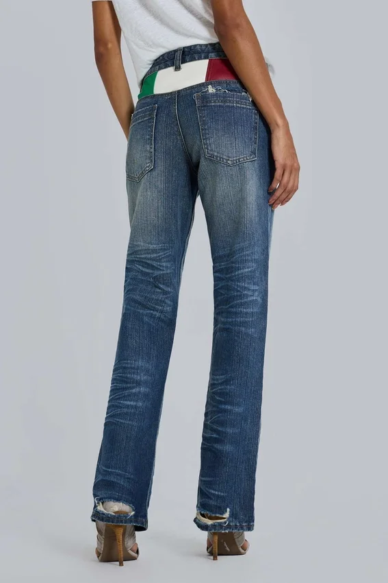 Italy Muse-jeans med raka ben