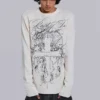 Kasper Digi Waffle Ecru T-shirt