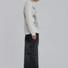 Kasper Digi Waffle Ecru T-shirt