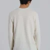 Kasper Digi Waffle Ecru T-shirt