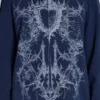 Kasper Digi Waffle marinblå T-shirt