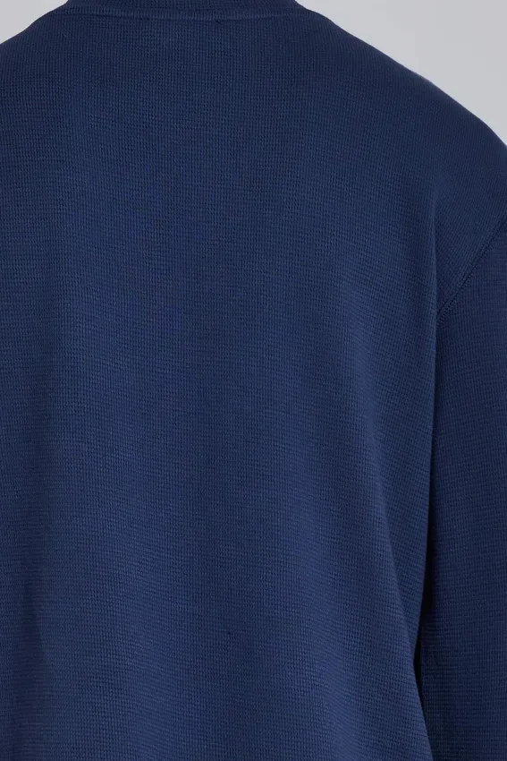 Kasper Digi Waffle marinblå T-shirt