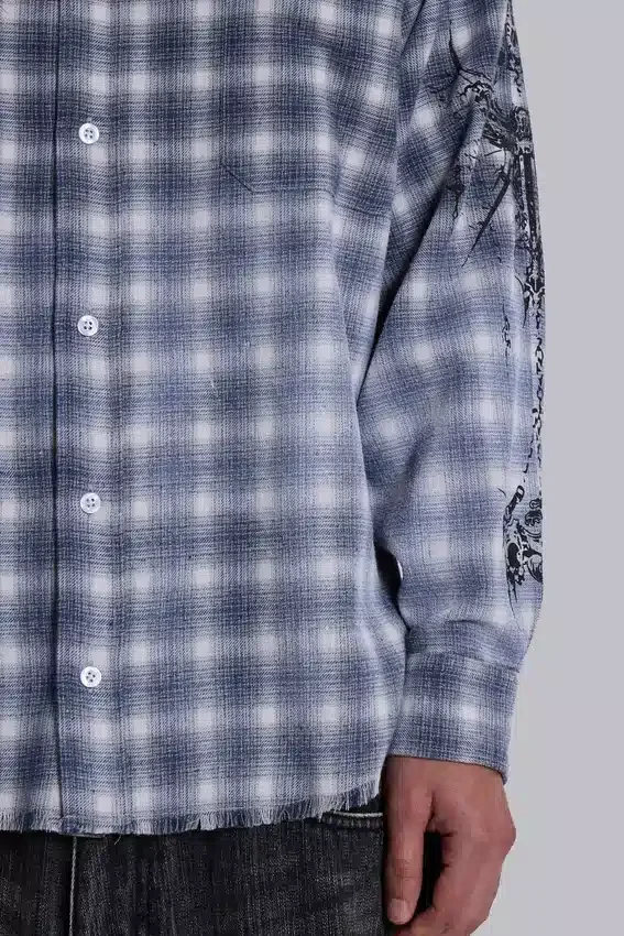 Kasper Inked flanellskjorta